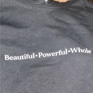 Beautiful powerful whole hoodie